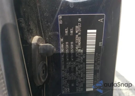 2018 Toyota Sienna Se 8 Passenger из США, поврежденный, VIN 5TDXZ3DC1JS944849